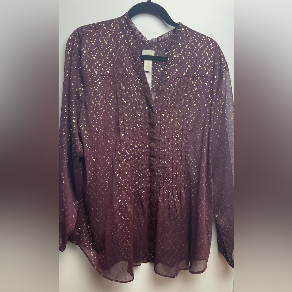 Chicos size 4. Worn once